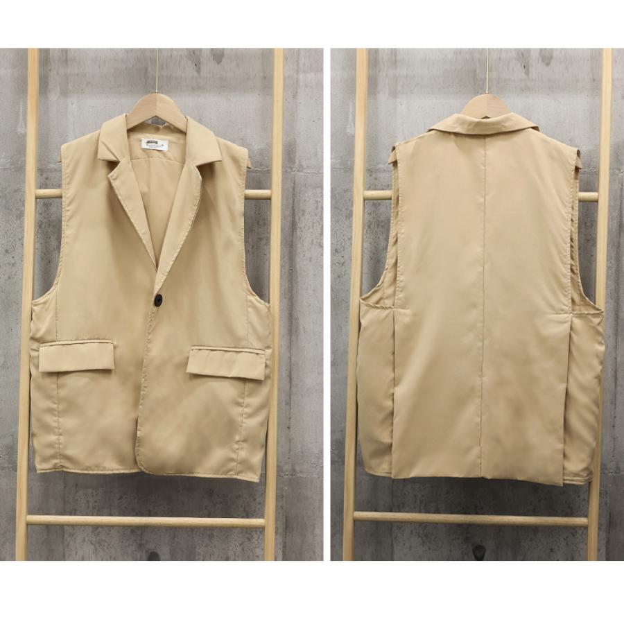 miniministore テーラードベスト ジレ レディース 韓国