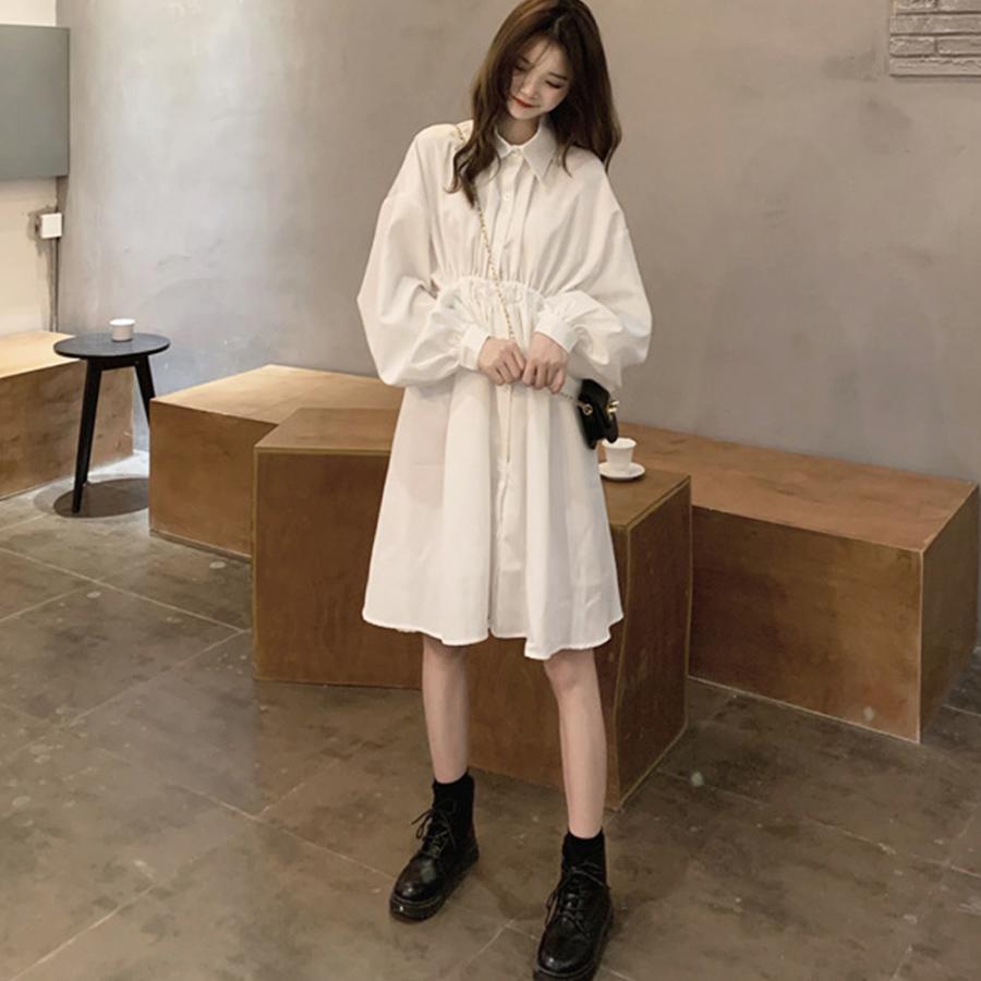 miniministore シャツワンピース 長袖 レディース miniministore シャツワンピース 長袖 レディース