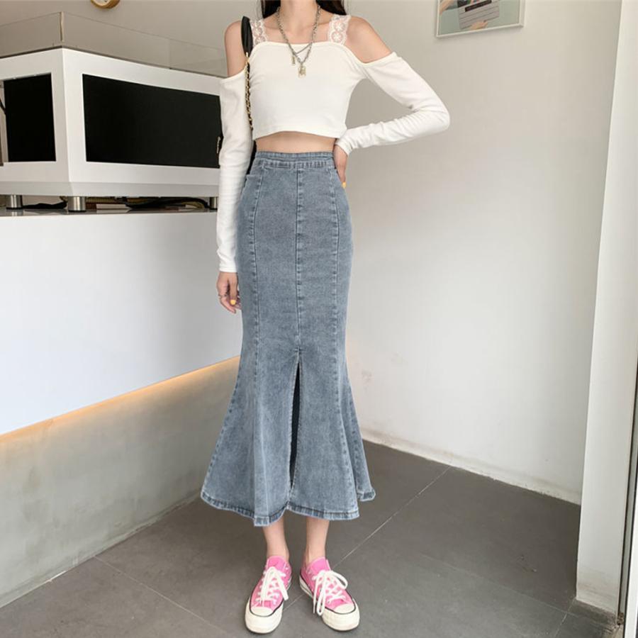 miniministore（ミニミニストア） デニムマーメイドスカート大人