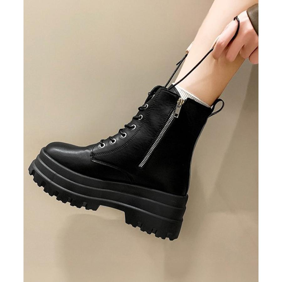 miniministore（ミニミニストア） ショートブーツ厚底 ワークブーツ