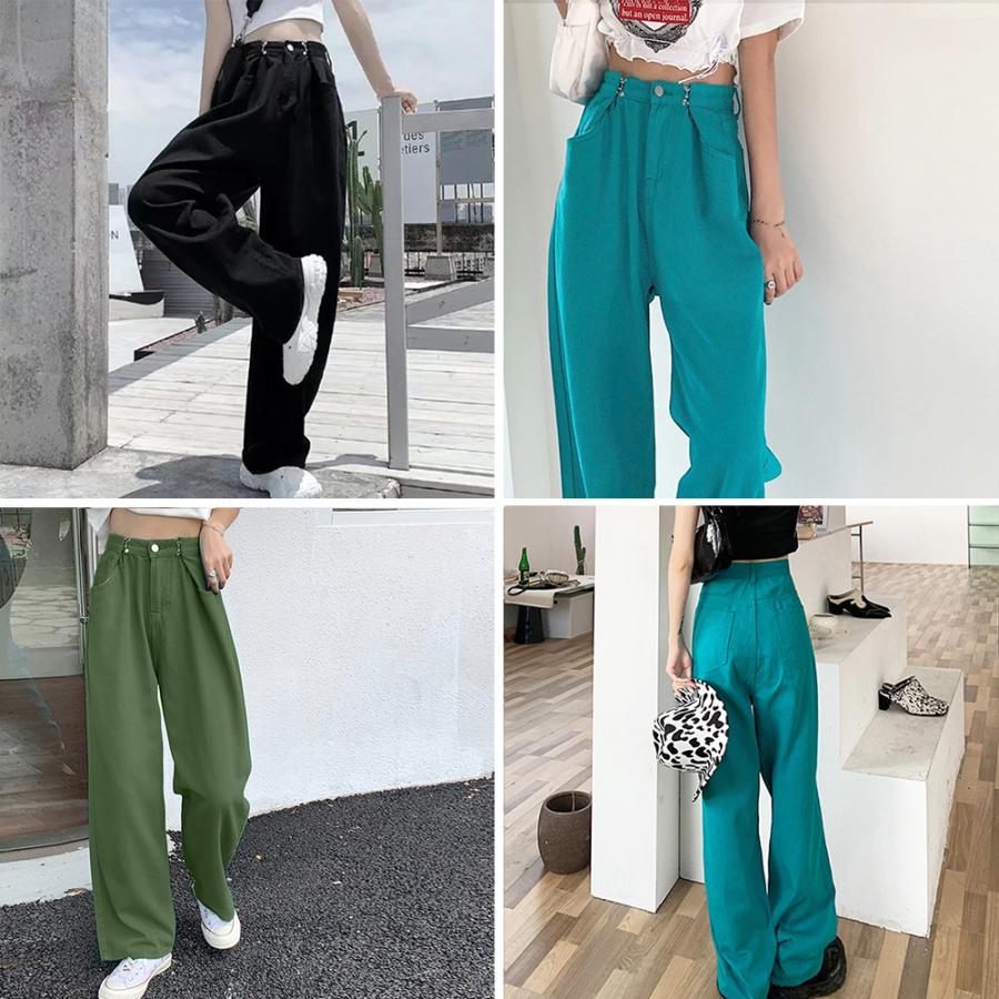 miniministore ハイウエスト デニム ワイドパンツ 韓国ポイント miniministore ハイウエスト デニム ワイドパンツ 韓国ポイント