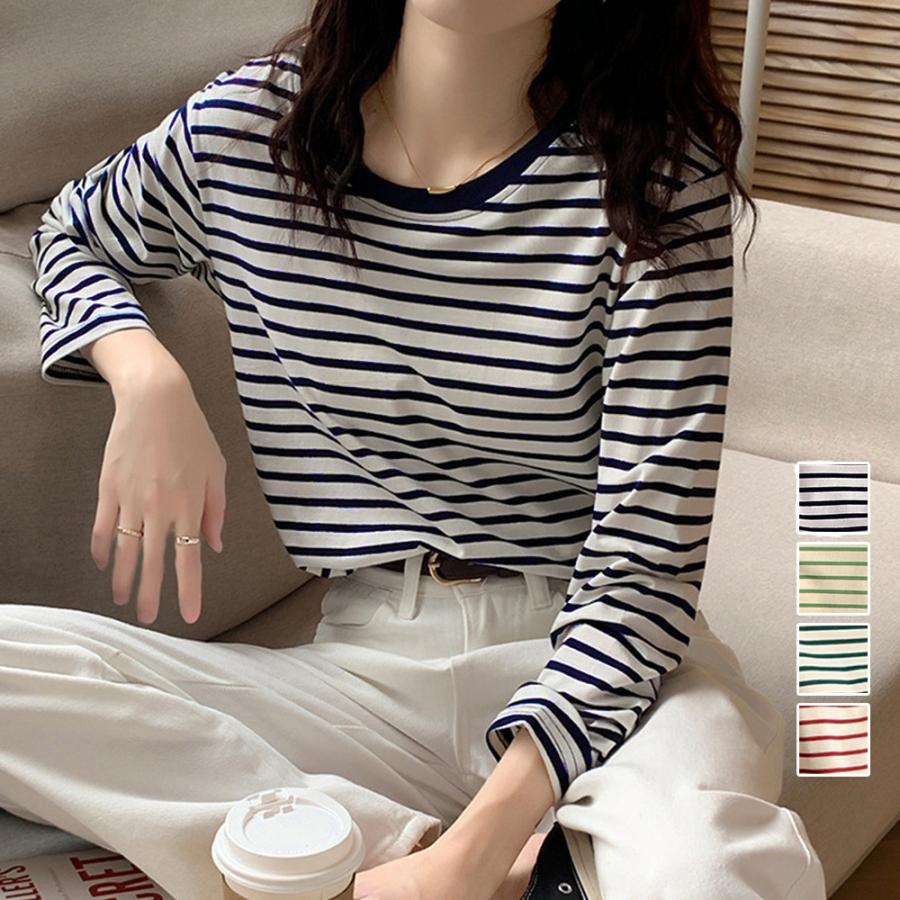 miniministore（ミニミニストア） 爆買ボーダー柄tシャツ 長袖