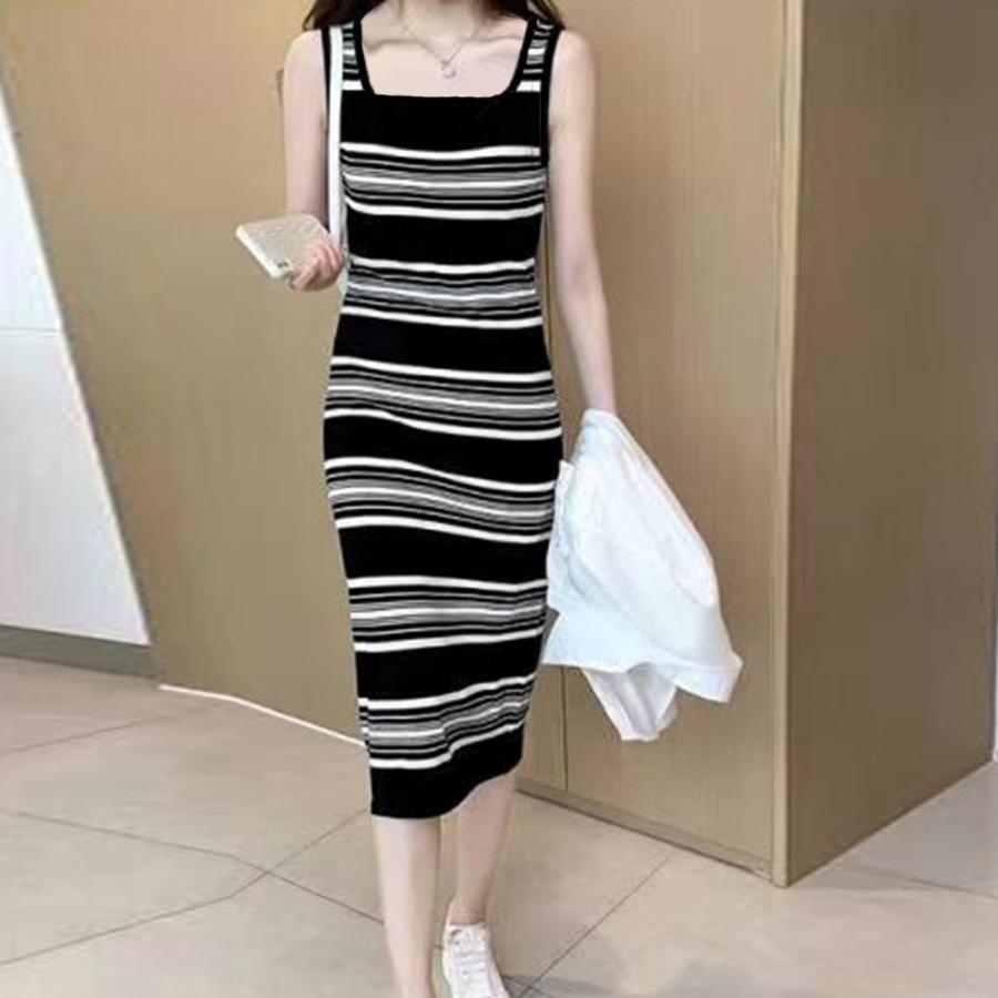 新品未使用　JACK BUNNY ワイドボーダー ワンピース 0 セール】 SHIPS any:〈洗濯機可能〉カノコ ワイドボーダー