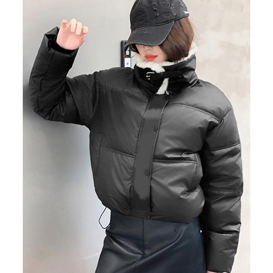 TMT ⭐ボア ジャケット⭐M⭐ コート ダウンブルゾン miniministore ボア襟エコダウンジャケット 中綿ブルゾン