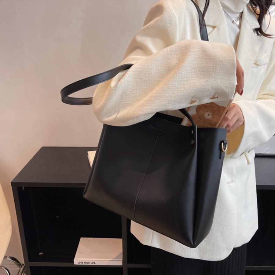 ショルダーバッグ 大容量 トートバッグ : miniministore - 通販 ショルダーバッグ 大容量 トートバッグ : miniministore - 通販