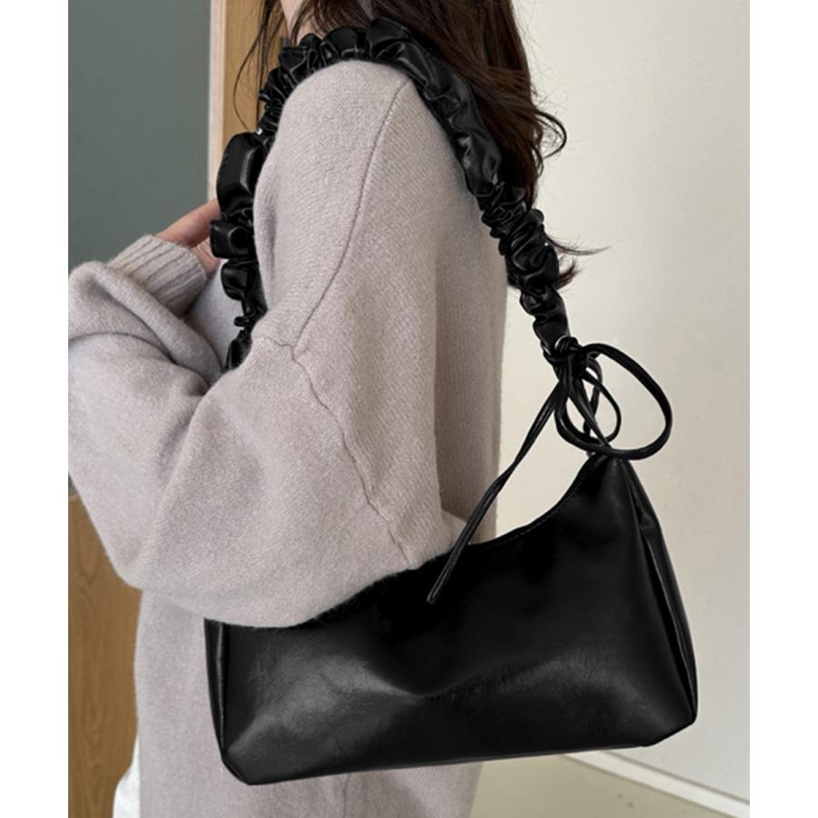 ギャザーショルダーバッグ トートバッグ : miniministore - 通販