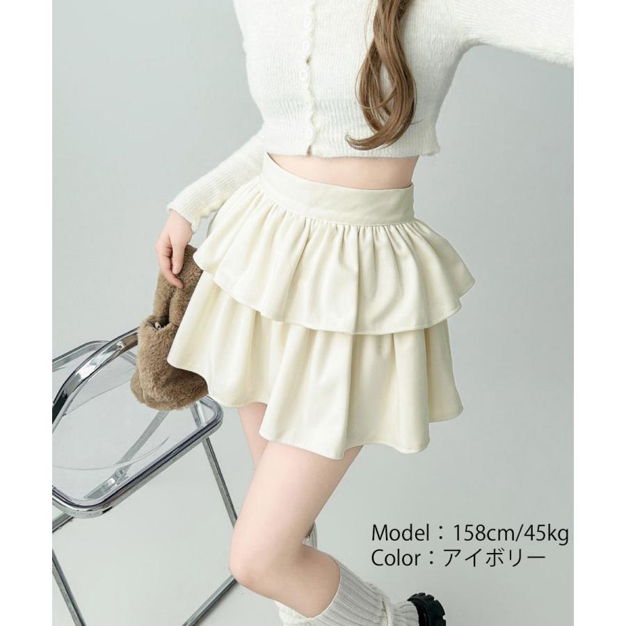 OBLI ティアードミニスカート（新品未使用） ティアードバルーンミニスカート | ファッション通販サイト NUGU