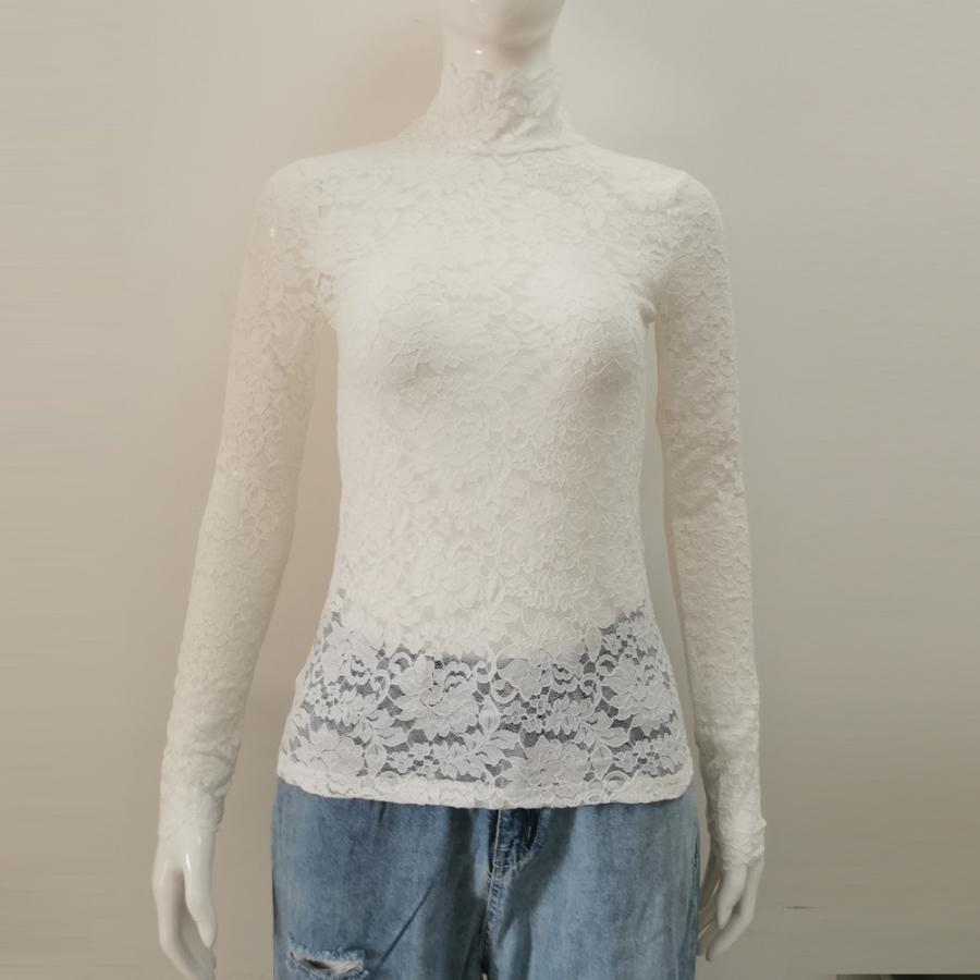 miniministore 総レース カットソー レディース 花柄 シースルー miniministore 総レース カットソー レディース 花柄 シースルー