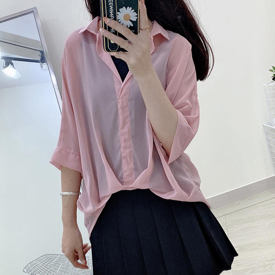 miniministore インナー付き シアーブラウス2点セット【ゆう