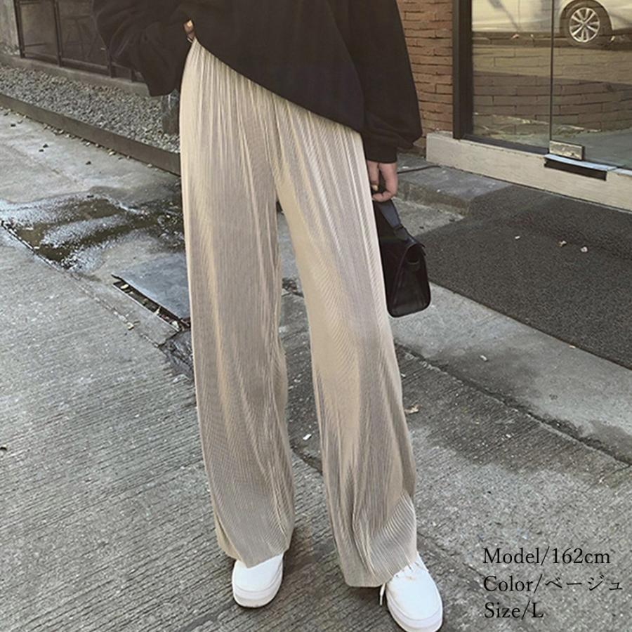 プリーツパンツ レディース ワイドパンツ ハイウエスト ストレートパンツ 着やせ ロングパンツ ウエストゴム ボトムス :86HANSHU-001:miniministore - 通販 - Yahoo!ショッピング プリーツパンツ レディース ワイドパンツ ハイウエスト ストレートパンツ 着やせ ロングパンツ ウエストゴム ボトムス :86HANSHU-001:miniministore - 通販 - Yahoo!ショッピング