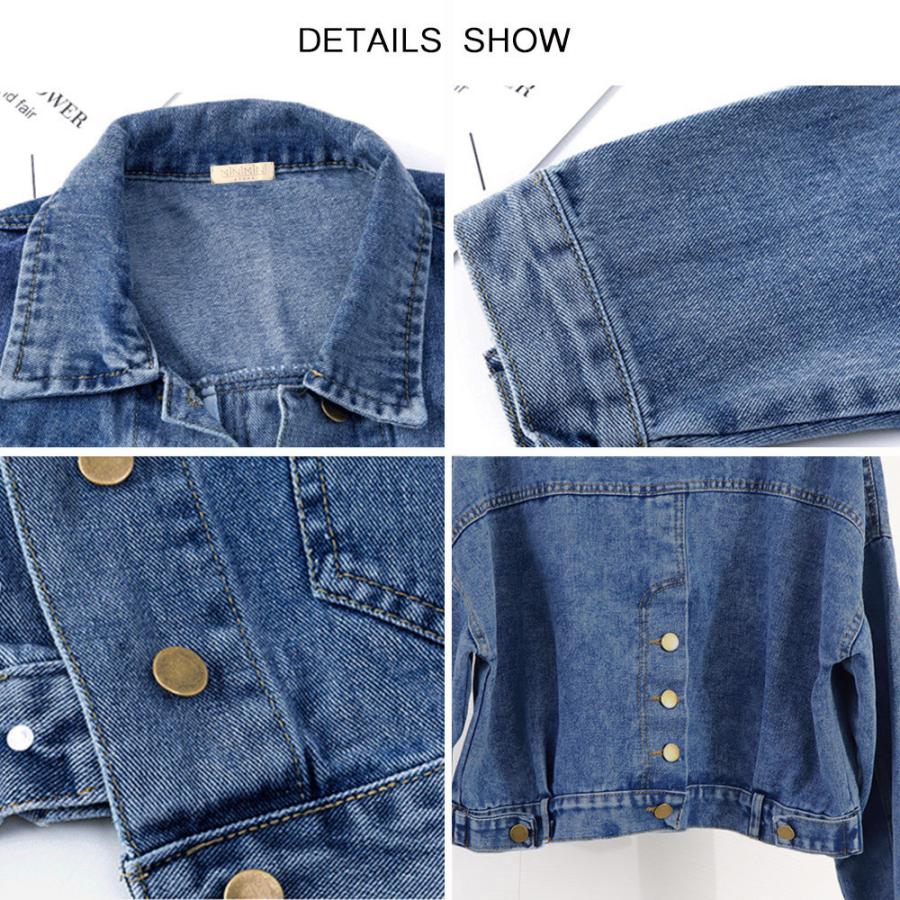 miniministore デニムジャケット ショート丈 春アウター miniministore デニムジャケット ショート丈 春アウター