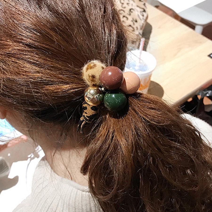 miniministore レオパード 新作 ヘアゴム 大人っぽい【ネコポス投函