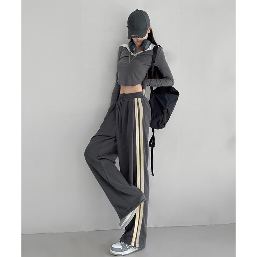 ゆんみさん専用 美品✨ブルネロクチネリ　サイドラインパンツ　モニーレ　テーパード ゆんみさん専用 美品✨ブルネロクチネリ サイドラインパンツ