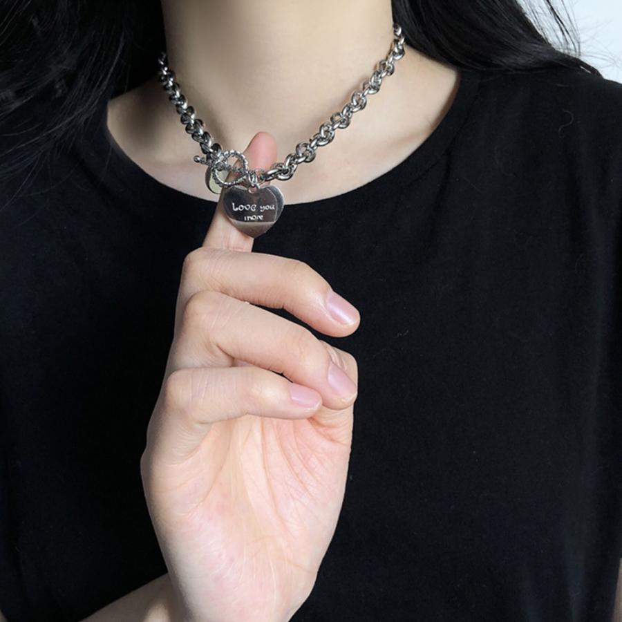 チェーン ネックレス レディース ペンダント チョーカーネックレス 太め おしゃれ アクセサリー ストリート ネコポス可 86youjia 002 Miniministore 通販 Yahoo ショッピング