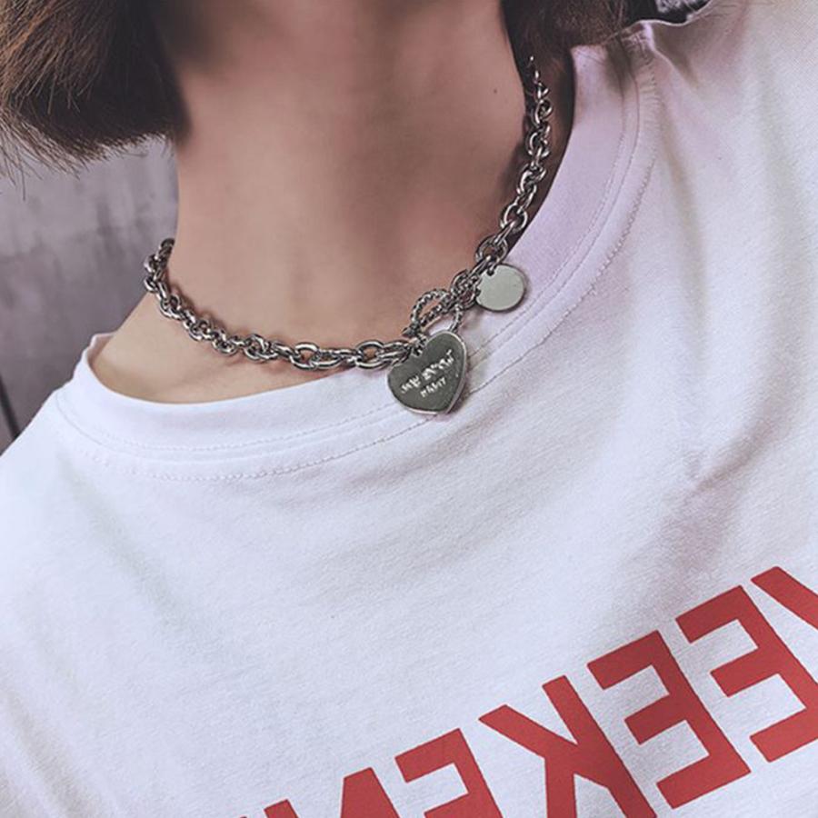 チェーン ネックレス レディース ペンダント チョーカーネックレス 太め おしゃれ アクセサリー ストリート ネコポス可 86youjia 002 Miniministore 通販 Yahoo ショッピング