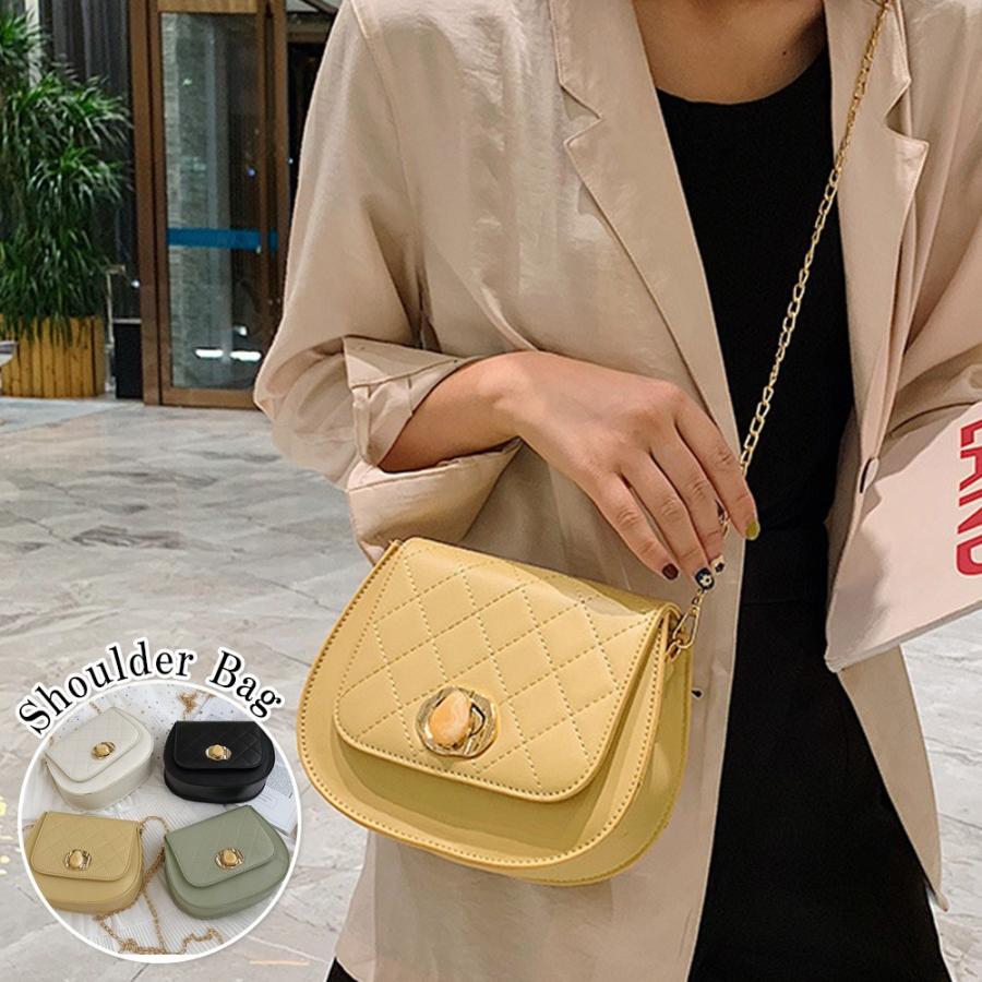 ショルダーバッグ ミニチェーンバッグ レディース 斜めがけ 丸っこい 小さめ Pu 可愛い mings 005 Miniministore 通販 Yahoo ショッピング