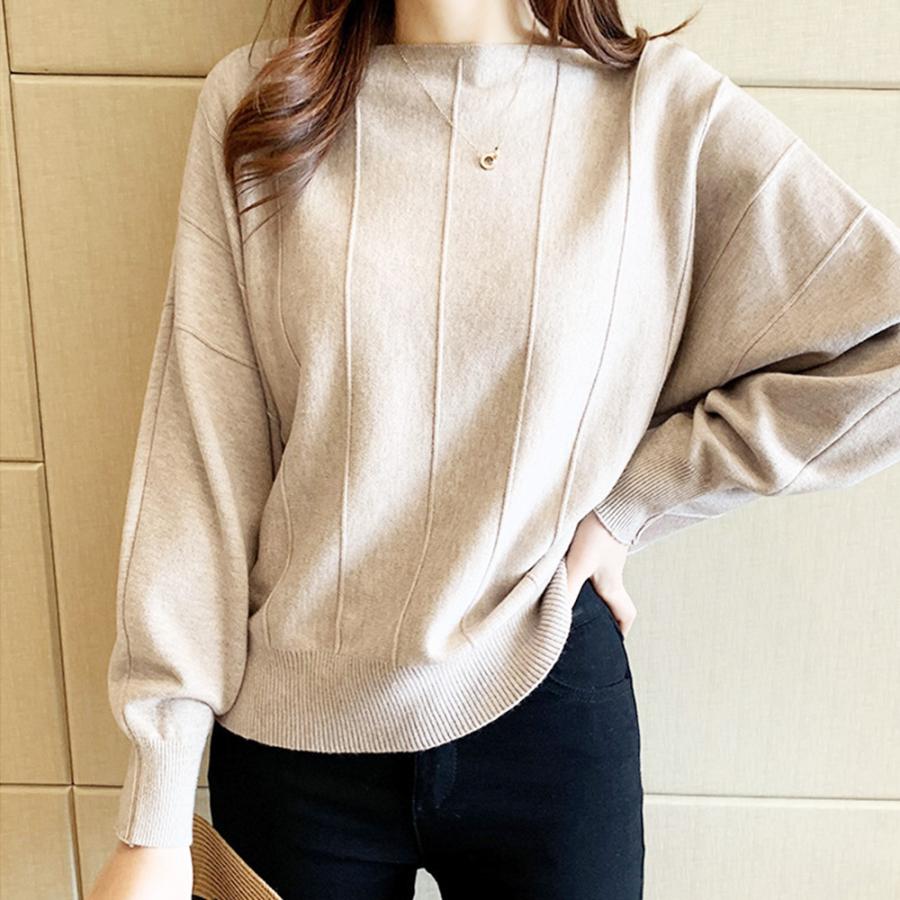 miniministore（ミニミニストア） ニットトップス きれいめ 体型カバー