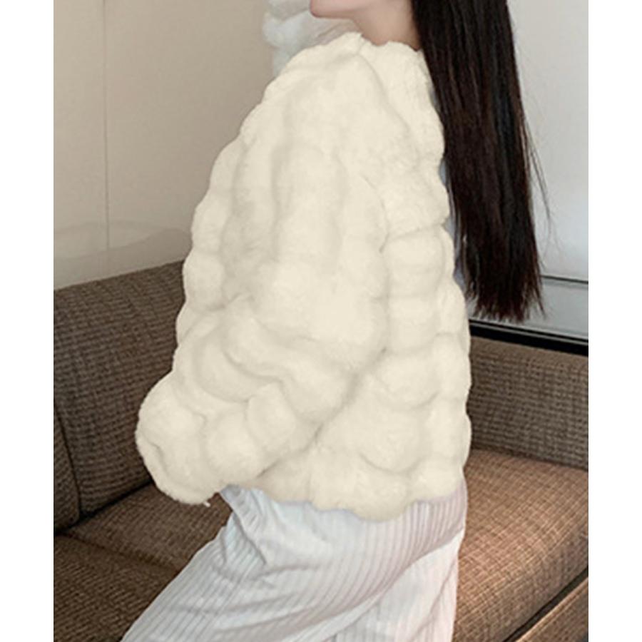 miniministore エコファーコートショートファージャケット