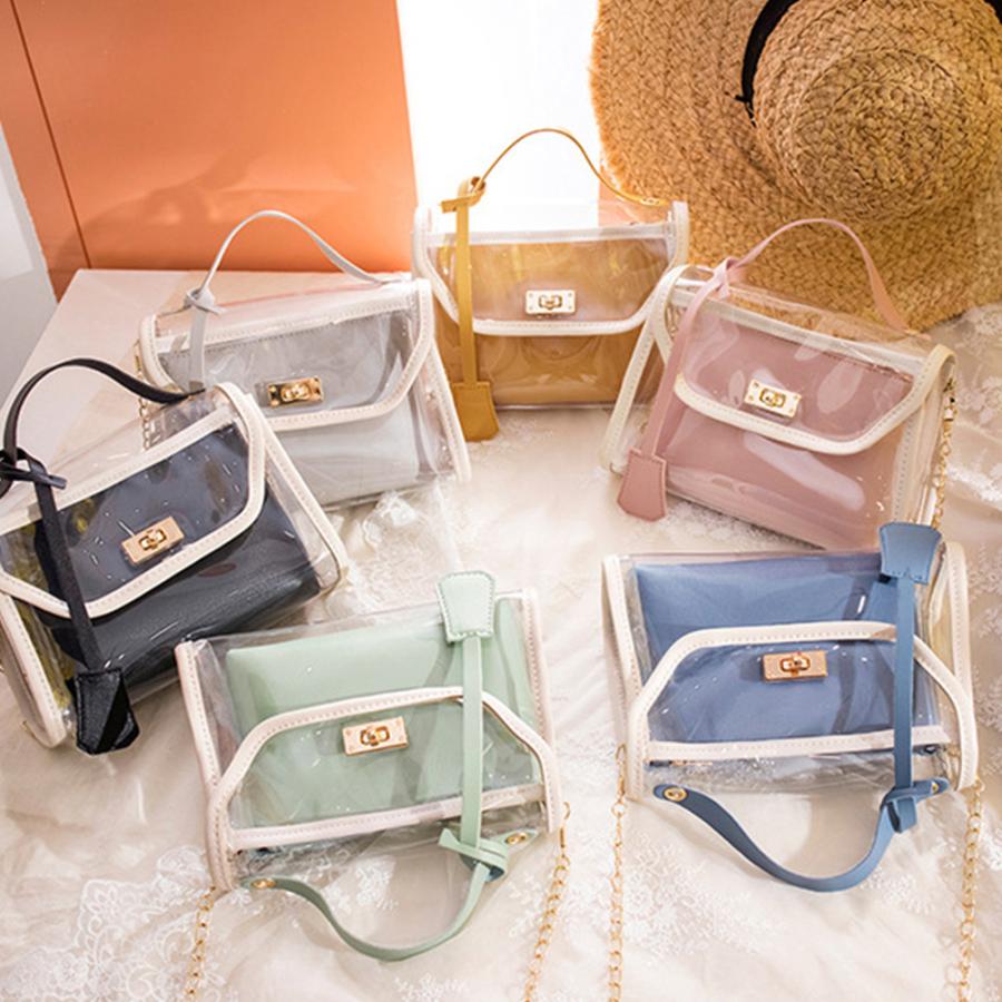 クリアバッグ ショルダーバッグ 韓国風 98xiamei 001 Miniministore 通販 Yahoo ショッピング