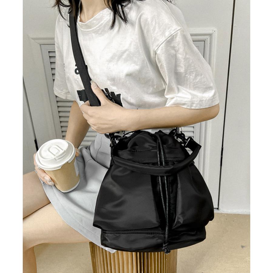 miniministore ショルダーバッグ 巾着デザイン バケツ型【ゆう miniministore ショルダーバッグ 巾着デザイン バケツ型【ゆう