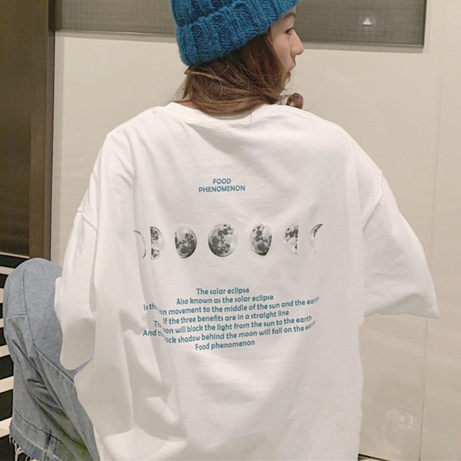 Tシャツ レディース 韓国 英字ロゴ 半袖【ネコポス可】｜miniministore｜08