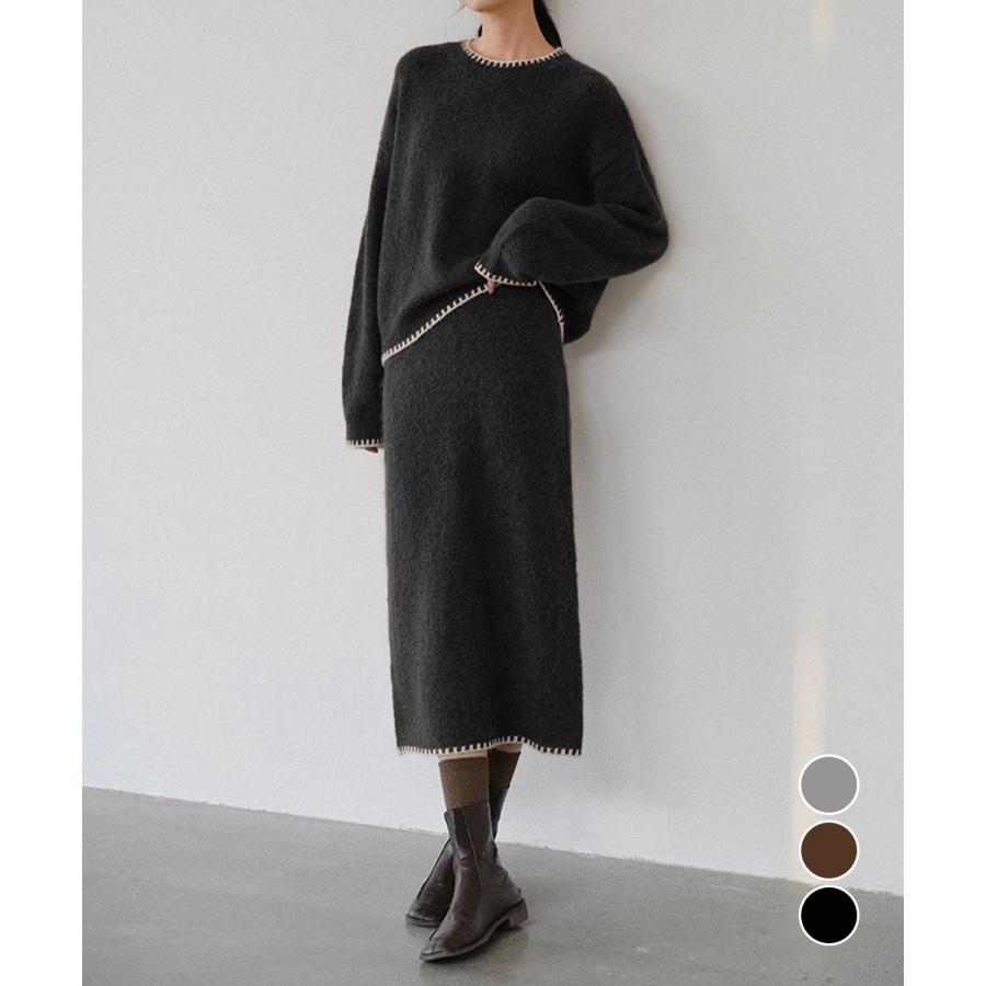 miniministore（ミニミニストア） 爆買ニットセットアップ 上下セット