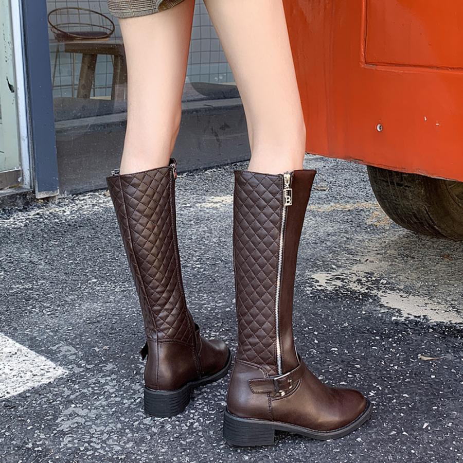 在庫限り 売り尽くしセール ニーハイブーツ レディース ロング丈 ジョッキーブーツ ローヒール 春秋冬 ブラック ブラウン 99gyxc 003 Miniministore 通販 Yahoo ショッピング