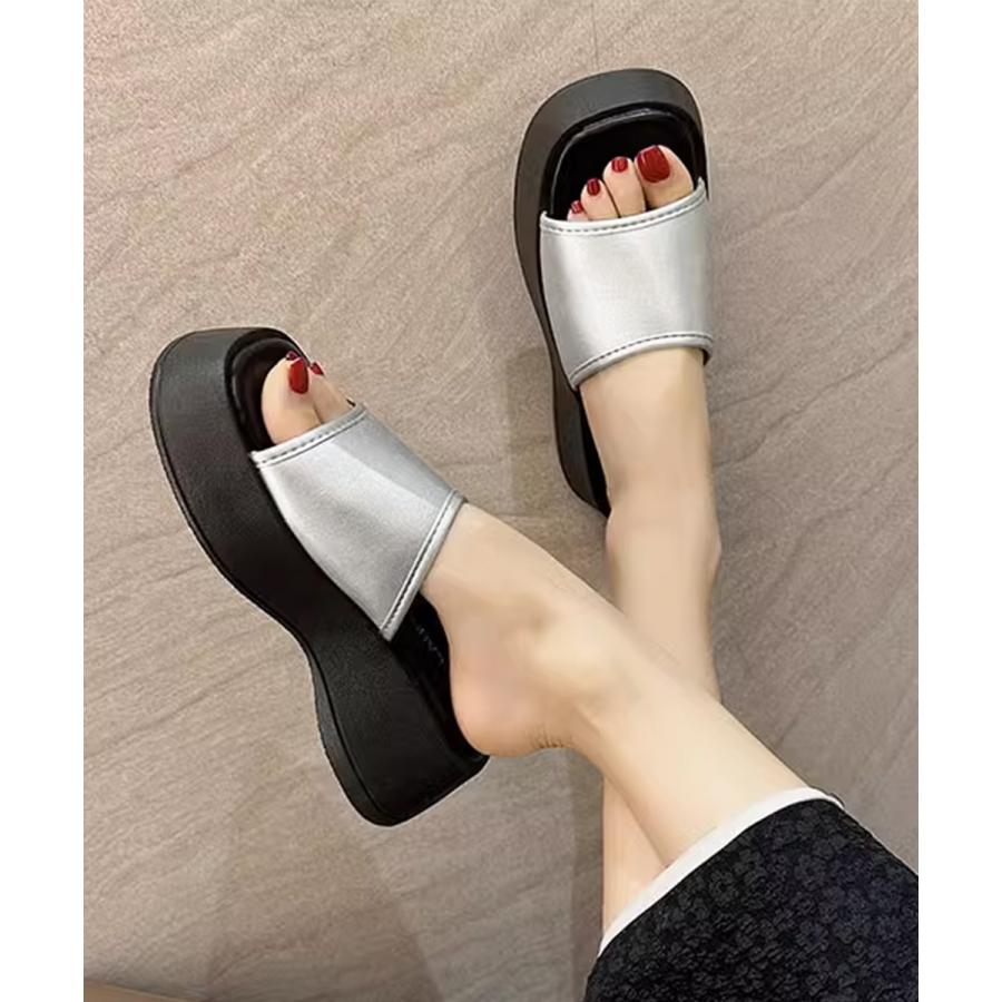 miniministore 厚底サンダル ミュールサンダル 夏 美脚