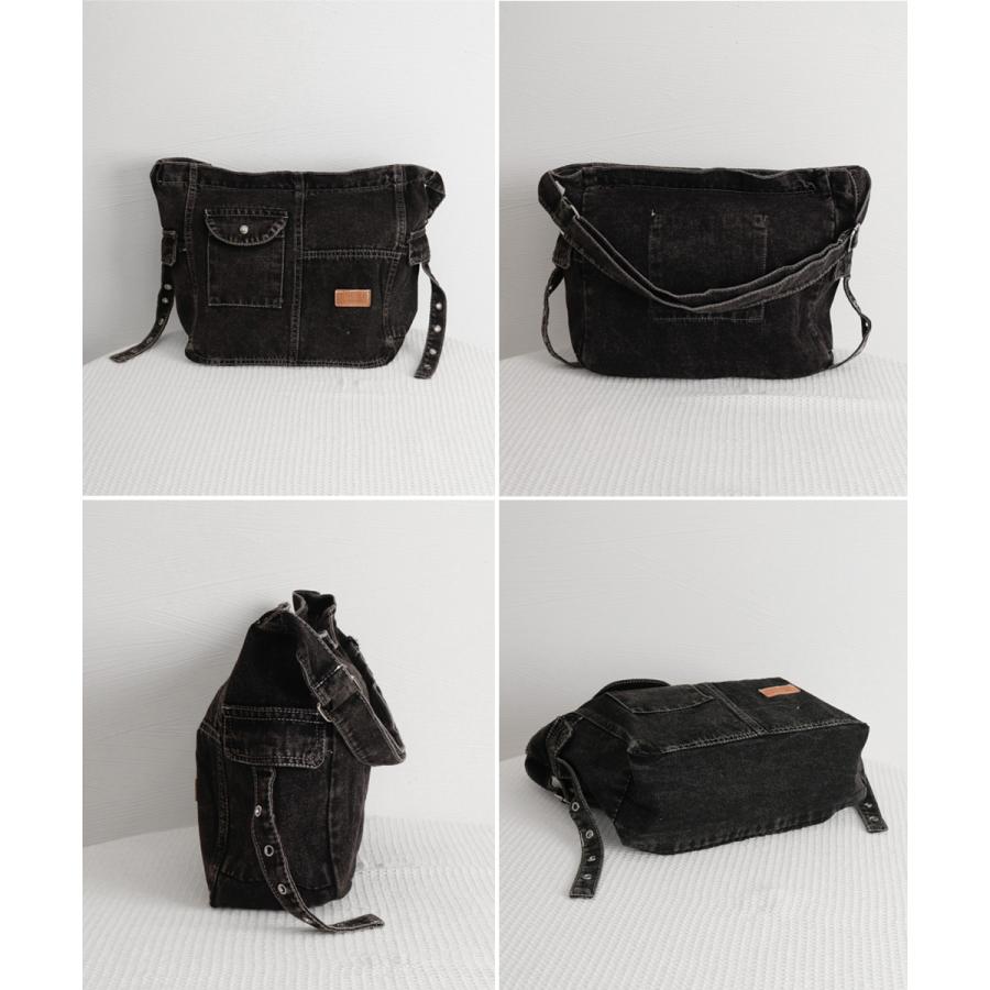 miniministore（ミニミニストア） デニム ショルダーバッグ A4 大容量
