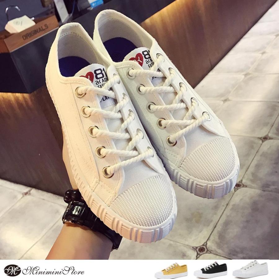 レディースシューズ キャンバススニーカー 美脚 歩きやすい 99klxy 002 Miniministore 通販 Yahoo ショッピング