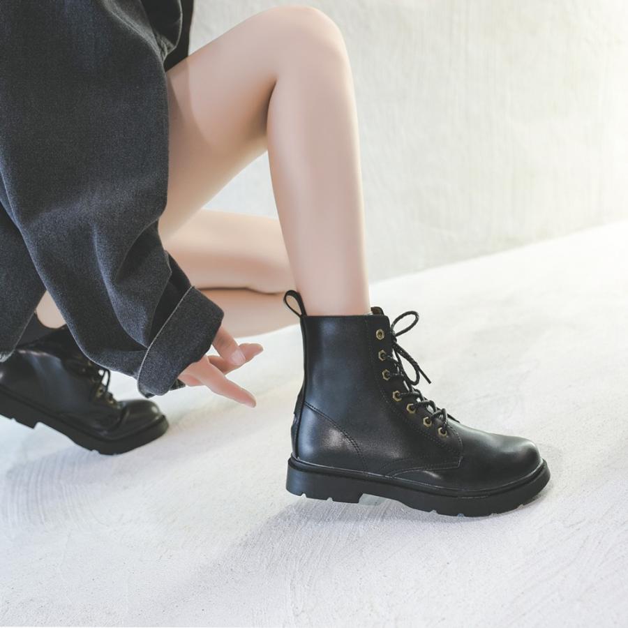 ブーツ レディース ショート丈 靴 ワークブーツ レースアップ エンジニアブーツ ローヒール 99moxc 074 Miniministore 通販 Yahoo ショッピング