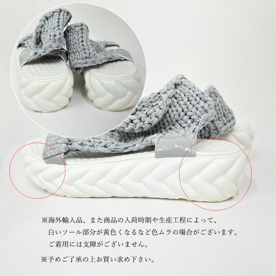 miniministore サンダル レディース 厚底 メッシュ スポーツ