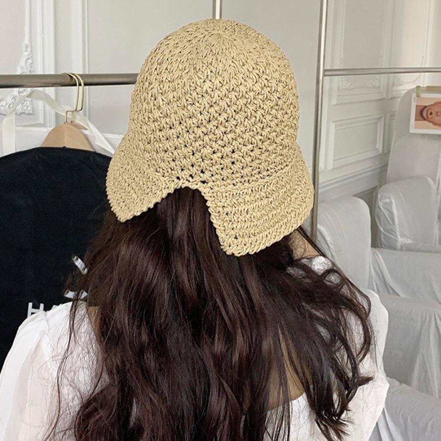 ✨極美品✨　BURBERRY バーバリー ストローハット 麦わら帽子 ベージュ ✨極美品✨ BURBERRY バーバリー ストローハット 麦わら帽子