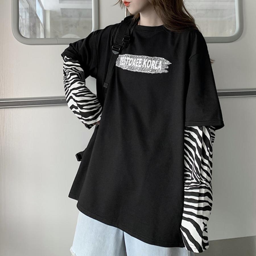 miniministore Tシャツ レディース トップス 重ね着風【ゆう miniministore Tシャツ レディース トップス 重ね着風【ゆう