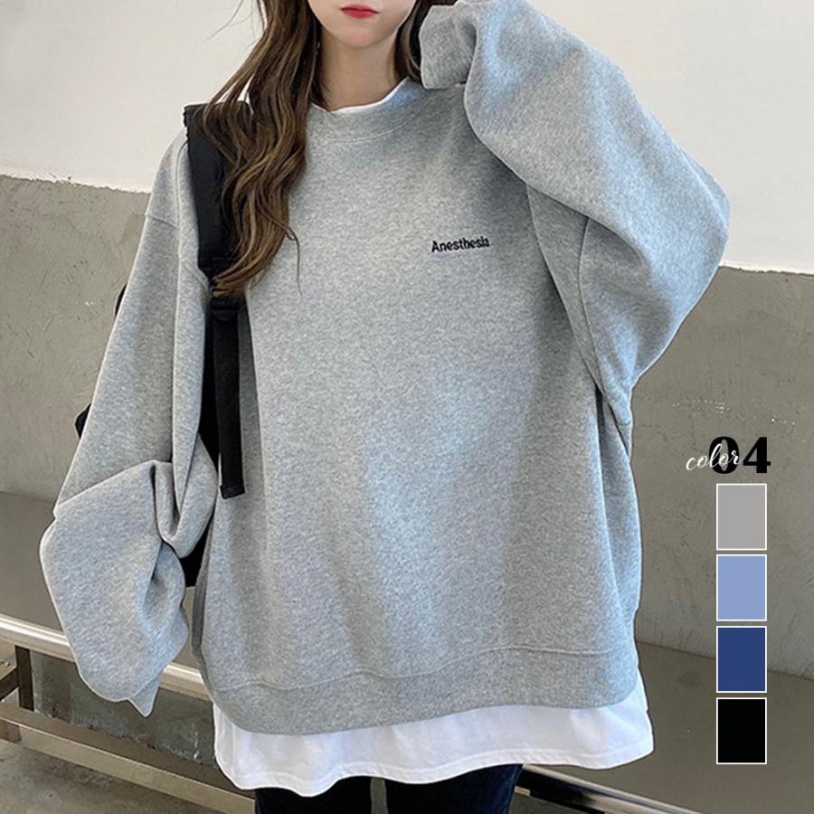 トレーナー レディース 長袖 韓国風 ネコポス可 99yyh 024 Miniministore 通販 Yahoo ショッピング