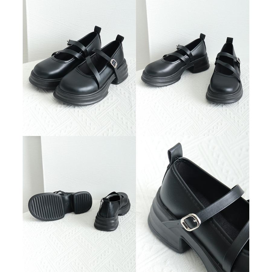 miniministore（ミニミニストア） 厚底ローファー レディース 美脚