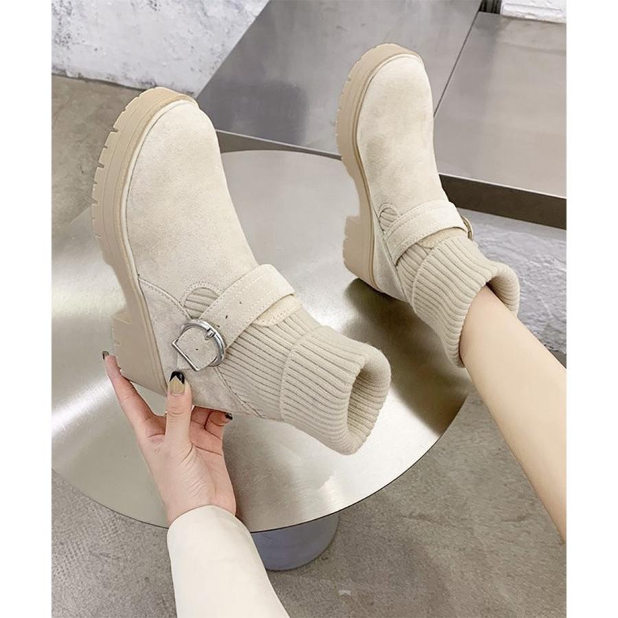 miniministore ソックス風 ショートブーツ レディース miniministore ソックス風 ショートブーツ レディース