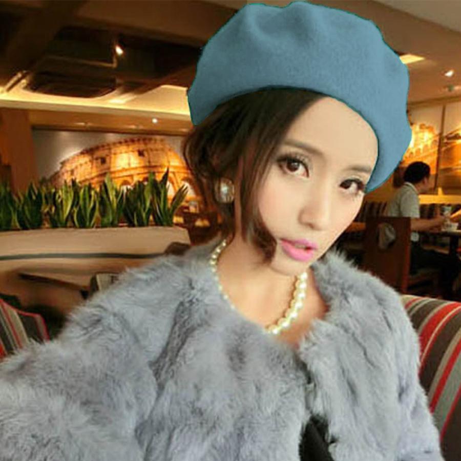 ベレー帽ニット レディース帽子秋冬帽子レディースベレー帽全14色イエロー ネコポス可 Br 003 Miniministore 通販 Yahoo ショッピング