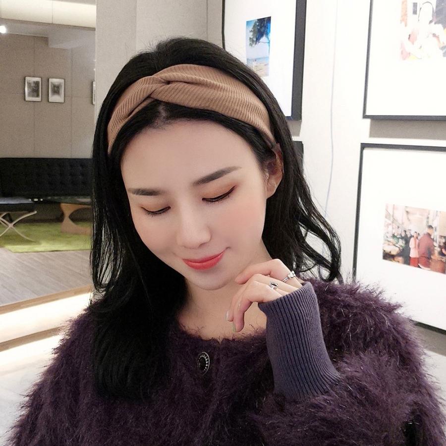 リブ へアバンド レディース 幅広 ヘアアクセサリー 洗顔 ターバンバンド 髪留め クロスターバン 無地 スポーツターバン ネコポス可 Chengxin 001 Miniministore 通販 Yahoo ショッピング