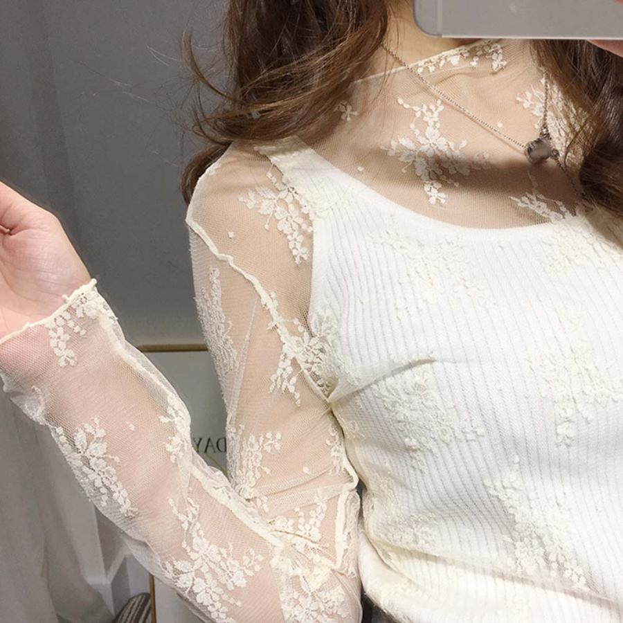 チュールレース　ボネ 片山チュール刺繍レース 1m シェル 貝 海 オフ白キナリ