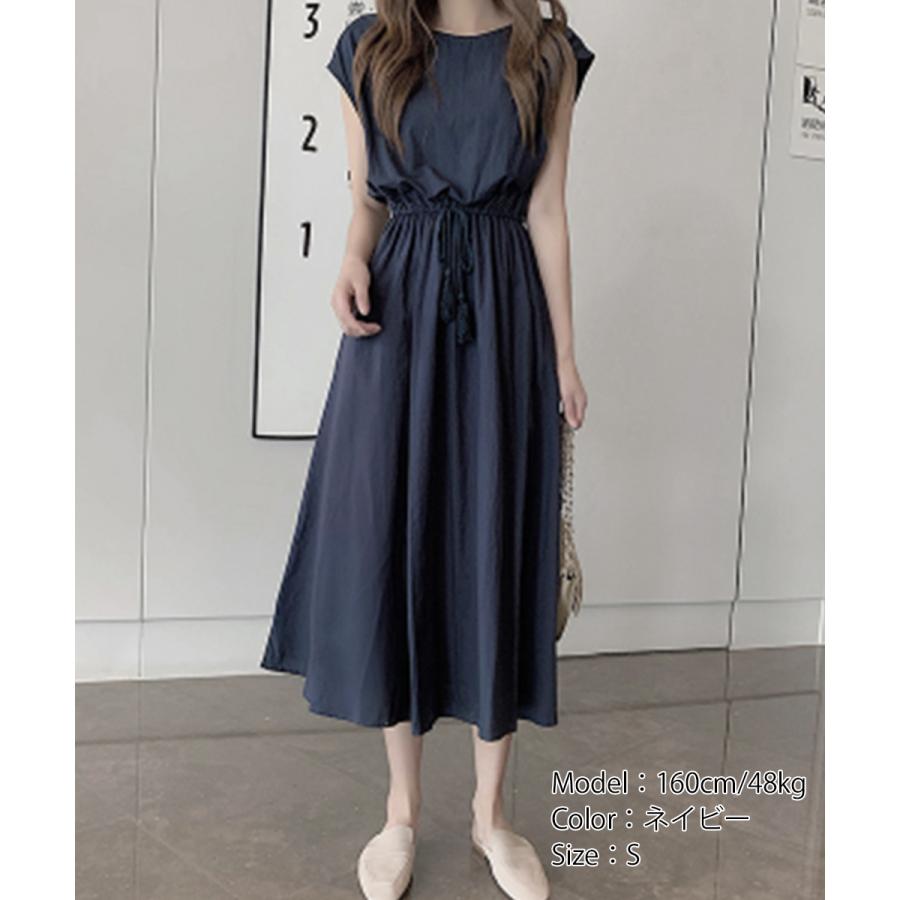 【新品未使用】MONNALISA♡ワンピース♡140cm〜150cm miniministore リネン風ワンピース レディース 春夏半袖【ゆう