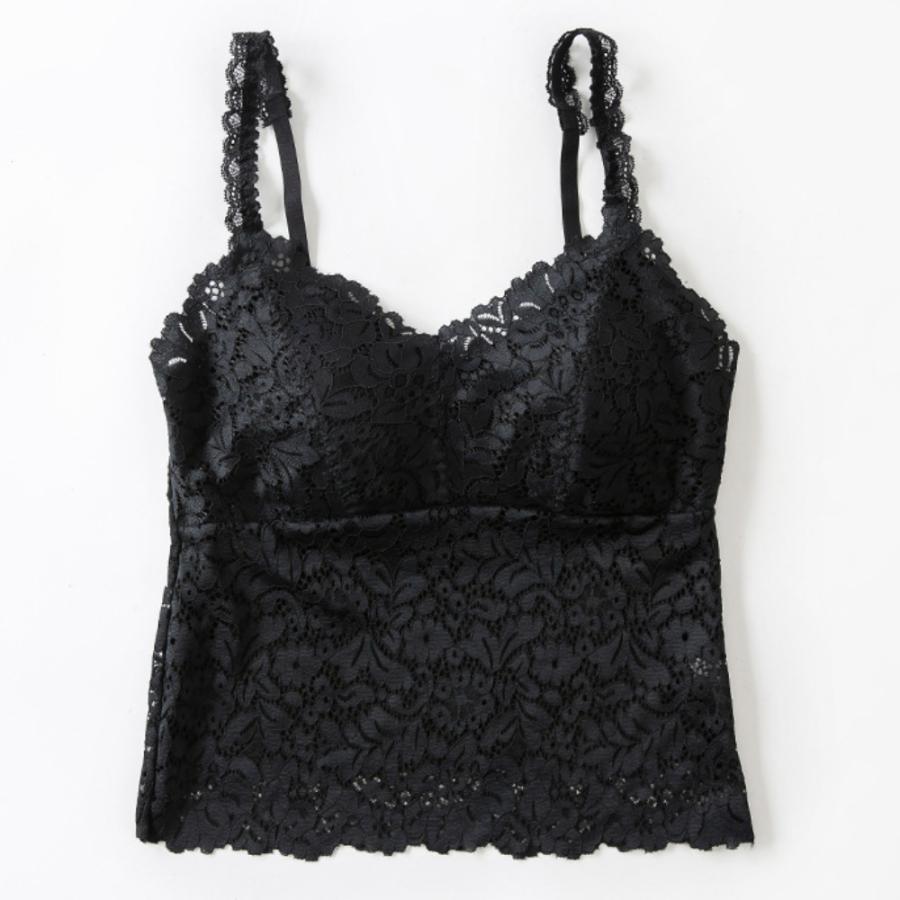 miniministore（ミニミニストア） 総レース キャミソール カップ付き