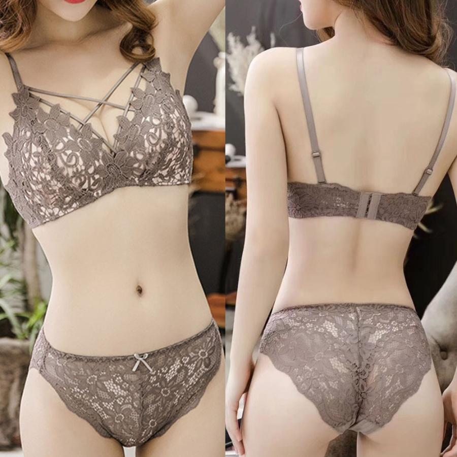 ランジェリー 下着 レディース ブラ ノンワイヤー ショーツ セット 上下セット レース ショーツ ネコポス可 Tmier 003 Miniministore 通販 Yahoo ショッピング