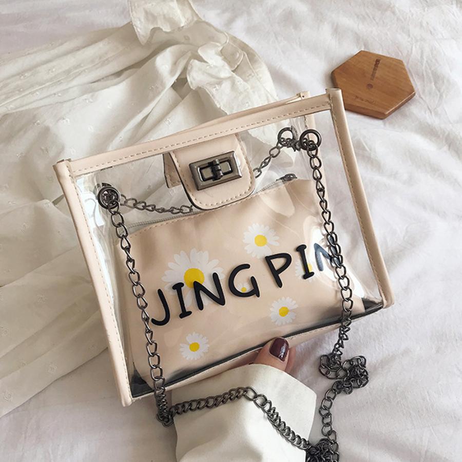 クリアバッグ ポーチ付き レディース ショルダーバッグ 透明 チェーンバッグ スクエアビニールバッグ バッグinバッグ Tzm 212 Miniministore 通販 Yahoo ショッピング