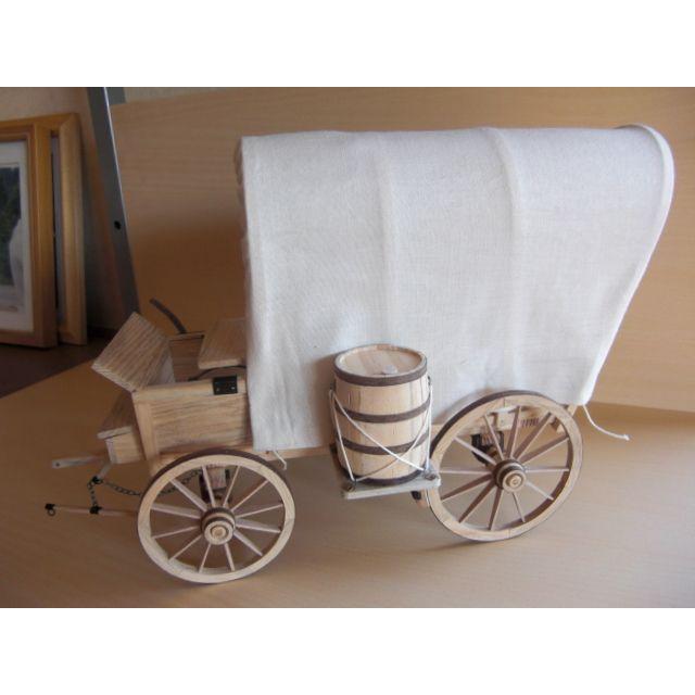 12分の1サイズ ミニチュア カントリー幌馬車2 : ミニチュア木工工房