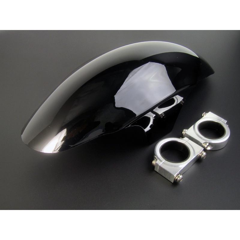 モンキーゴリラフロントフェンダー&アルミ製ブラケット黒 : ミニモト