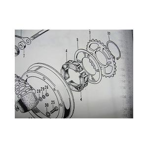 ホンダ純正ダックスシャリィリアホイールダンパーゴムセット【ポスト