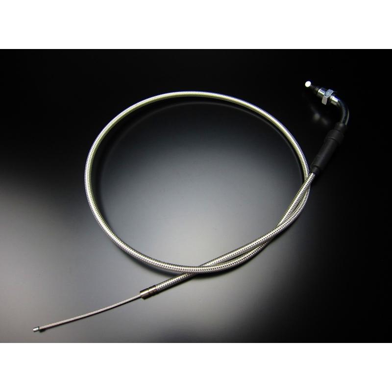 タイプ1スロットルワイヤーステンレスメッシュ40cmロング : ミニモト