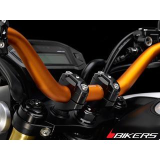 モンキー125/GROM用Bikers製トップブリッジセンターナット銀