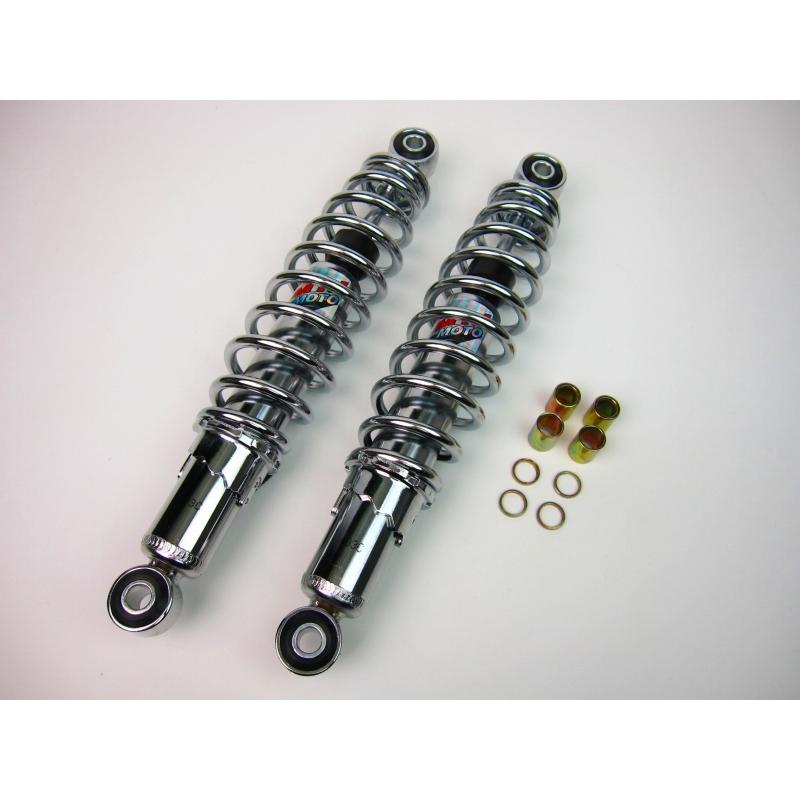 強化荒巻きリアショック265mm モンキー/ゴリラ(ダックス/シャリー) メッキ